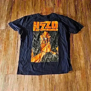 Lizzo Band Short Sleeve T Shirt Black Large